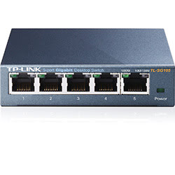 Multiprise Ethernet RJ45 5 Ports- GO-SW-5G Mini Switch Gigabit