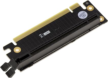 Adaptateur Riser équerre à 90° - Pcie 4.0 - Connectique PC - 1