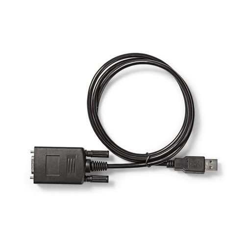 Grosbill Connectique PC GROSBILLCâble Noir AD-USB-SERIAL-DB9 mâle - USB