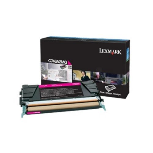 Grosbill Consommable imprimante Lexmark - Magenta - C746A3MG