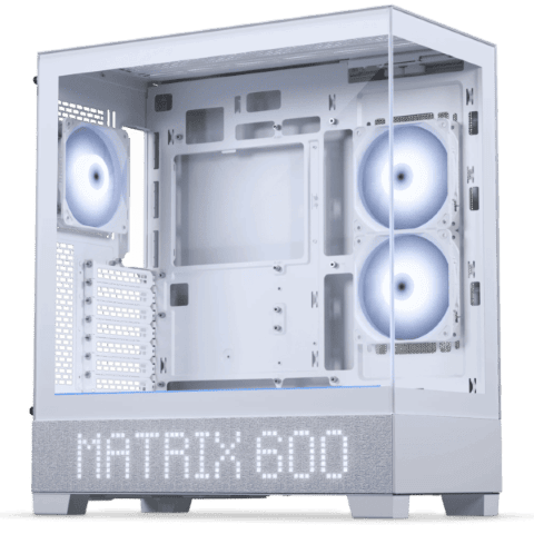 XT View Matrix Blanc - MT/Sans Alim/E-ATX
