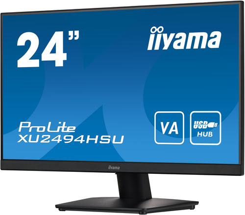 Iiyama 24"  XU2494HSU-B2 - Ecran PC Iiyama - grosbill-pro.com - 1