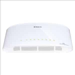 Switch D-Link 8 Ports 10/100/1000Mbps DGS-1008D - grosbill-pro.com - 0