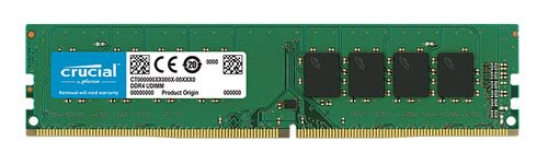 Crucial - Mémoire Pc Ddr4 - 8go (1x8go) - 2400mhz - Cas 17