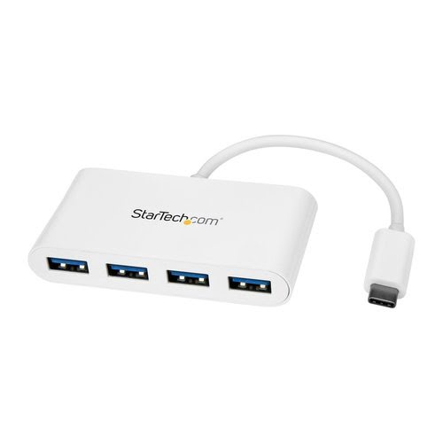 Grosbill Switch StarTech 4 Port USB C Hub - C to A - USB 3.0 Hub
