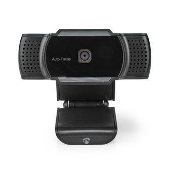 Nedis 2K@30fps - Autofocus/Micro/Noir  - Webcam - grosbill-pro.com - 3