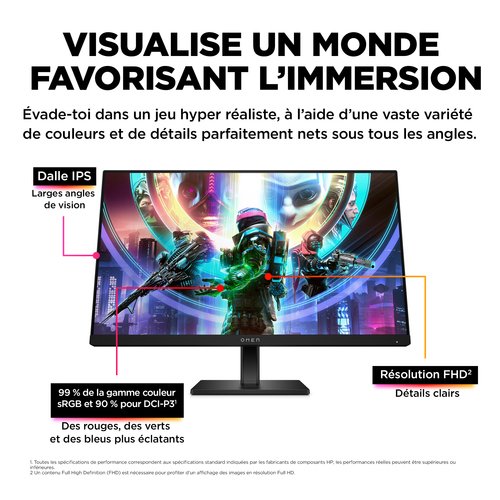 OMEN 24 FHD 165Hz Gaming - Achat / Vente sur grosbill-pro.com - 17