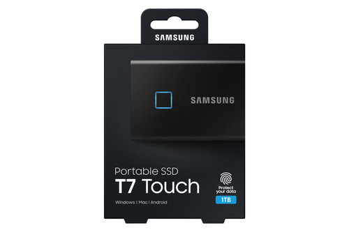 Samsung T7 Touch 1To Black (MU-PC1T0K/WW) - Achat / Vente Disque SSD externe sur grosbill-pro.com - 30