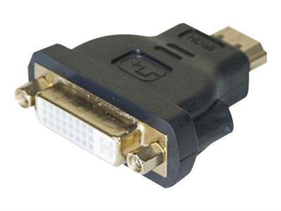 Adaptateur DVI femelle / HDMI mâle - Connectique PC - grosbill-pro.com - 0