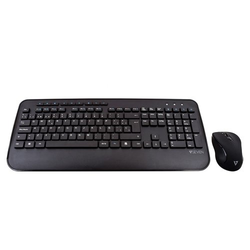 Clavier QWERTY espagnol complet avec repose-mains CKW300ES – Noir - Achat / Vente sur grosbill-pro.com - 2