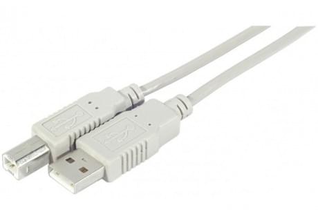 Câble Imprimante USB2.0 - 3m - Connectique PC - grosbill-pro.com - 0