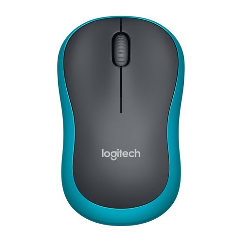 Grosbill Souris PC Logitech WIRELESS MOUSE M185 BLUE