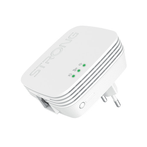 Strong POWERL600TRIMINI (600Mbps) - Pack de 3 - Adaptateur CPL - 5