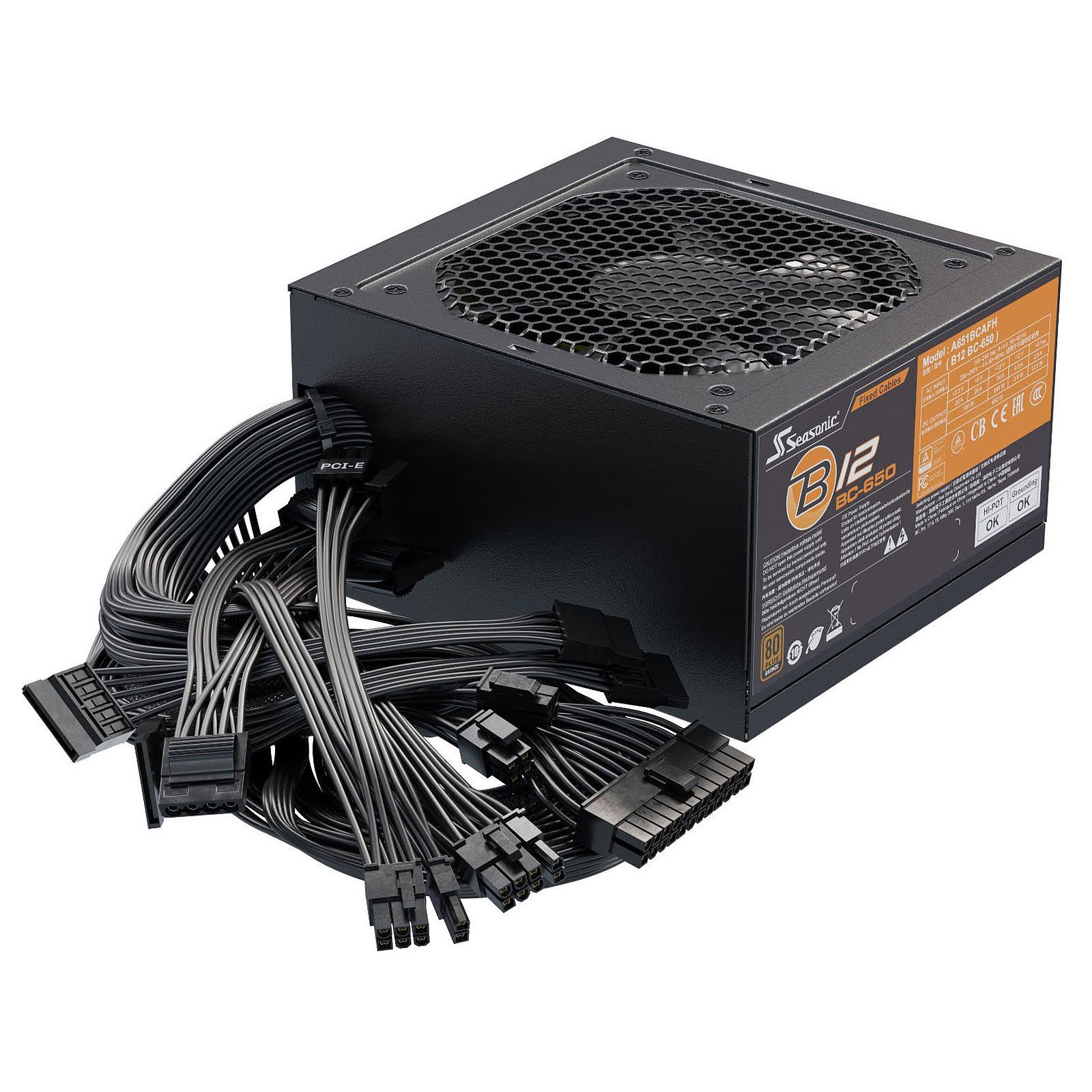 Seasonic B12 BC-650 (650W 80+ Bronze) - Alimentation Seasonic - 3