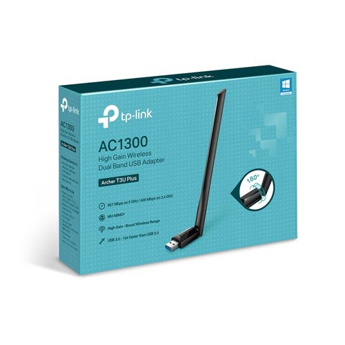 AC1300 Wireless Dual Band USB Adapter - Achat / Vente sur grosbill-pro.com - 2