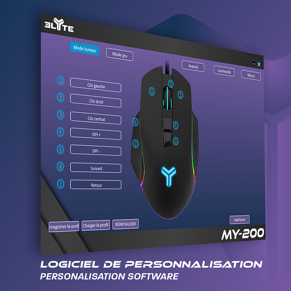 ELYTE MY-200 - Souris PC ELYTE - grosbill-pro.com - 4