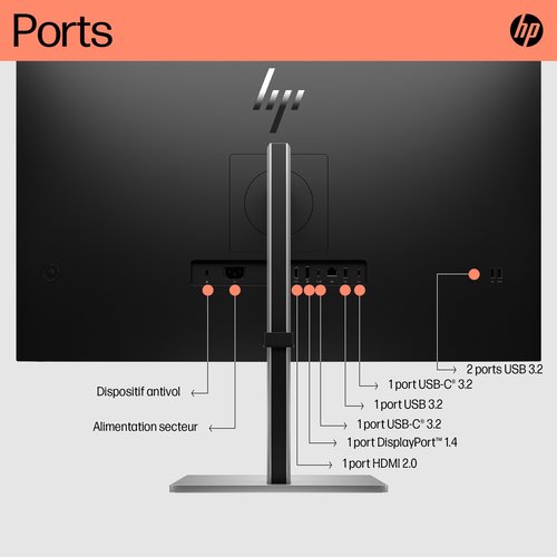 E32k G5 USB-C 4K - Achat / Vente sur grosbill-pro.com - 3