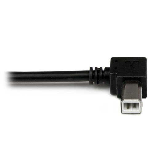 3m USB 2.0 A to Left Angle B Cable M/M - Achat / Vente sur grosbill-pro.com - 4