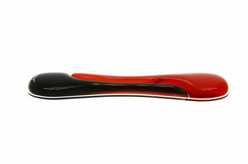 Crystal Wristrest Wave/gel red+black - Achat / Vente sur grosbill-pro.com - 0