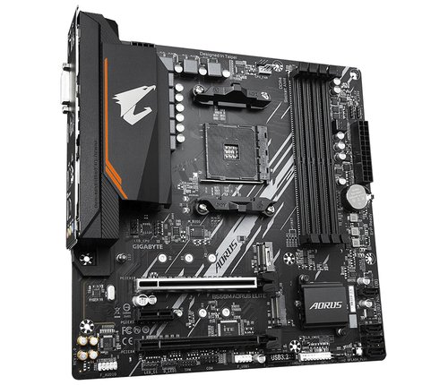 Gigabyte B550M AORUS ELITE Micro-ATX  - Carte mère Gigabyte - 2