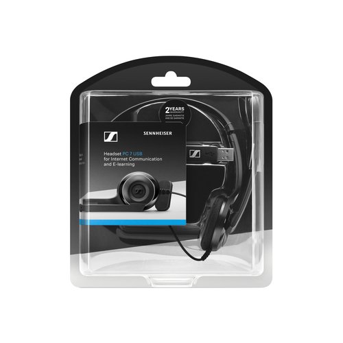 PC 7 USB monaural headset - Achat / Vente sur grosbill-pro.com - 7
