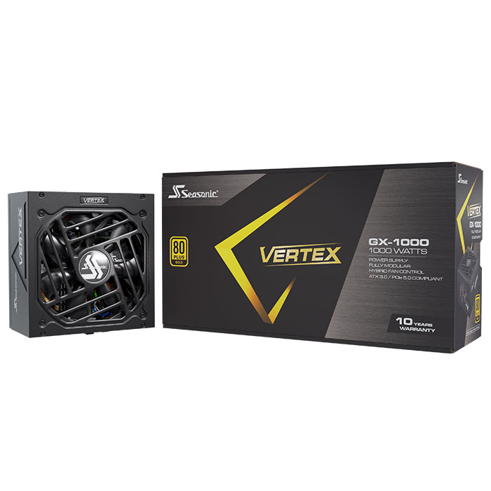 Seasonic VERTEX GX-1000 (1000W 80+ Gold) - Alimentation Seasonic