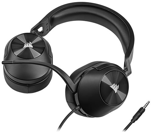 Corsair HS55 Stereo Stereo Noir - Micro-casque - grosbill-pro.com - 2