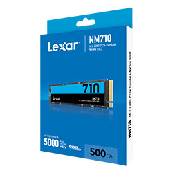 image produit Lexar LNM710 500Go M.2 Grosbill