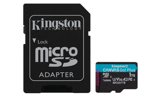 Grosbill Carte mémoire Kingston Micro SDXC 1To Class 10 - SDCG3/1TB