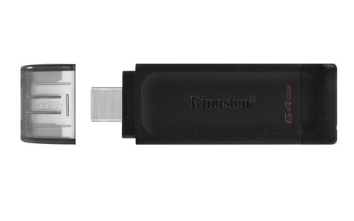 64GB USB-C 3.2 Gen 1 DataTraveler 70 - Achat / Vente sur grosbill-pro.com - 4