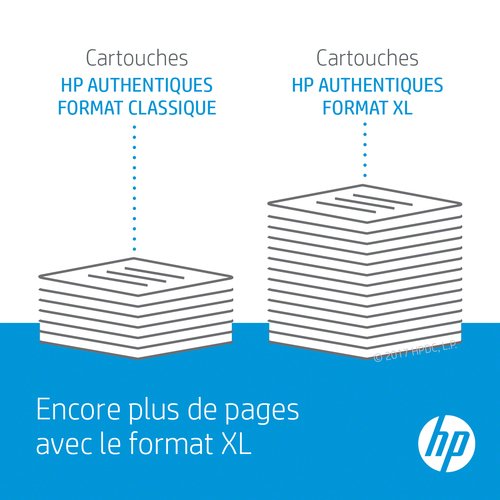 Cartouche 912XL - Noir - 3YL84AE#BGX pour imprimante  HP - 14