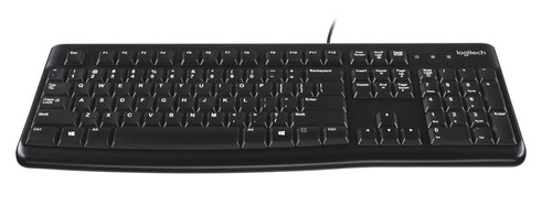 Grosbill Clavier PC Logitech K120 USB OEM - Noir/Filaire/Qwerty