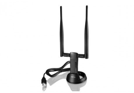 Netis Adaptateur USB Wifi 300Mbps antenne déportée 5dBi - Carte réseau - 0
