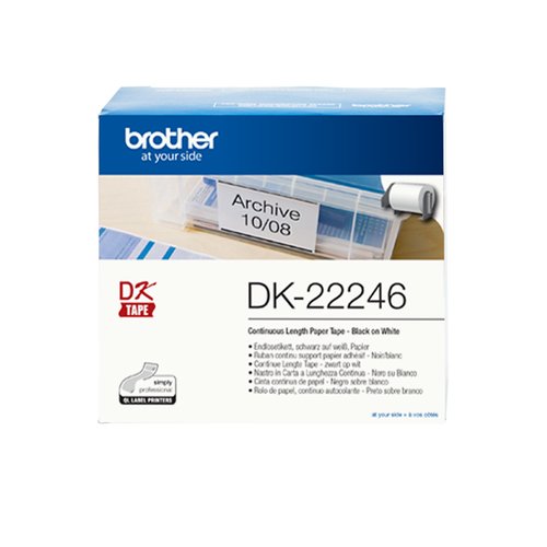 Grosbill Papier imprimante Brother Ruban DK tapes 103.6 x30.48 m f QL