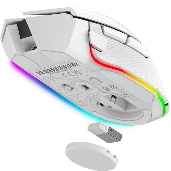 Razer Basilisk V3 Pro White - Souris PC Razer - grosbill-pro.com - 4