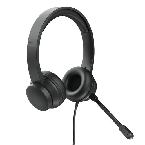 Trust Rydo Stereo Noir - Micro-casque - grosbill-pro.com - 1