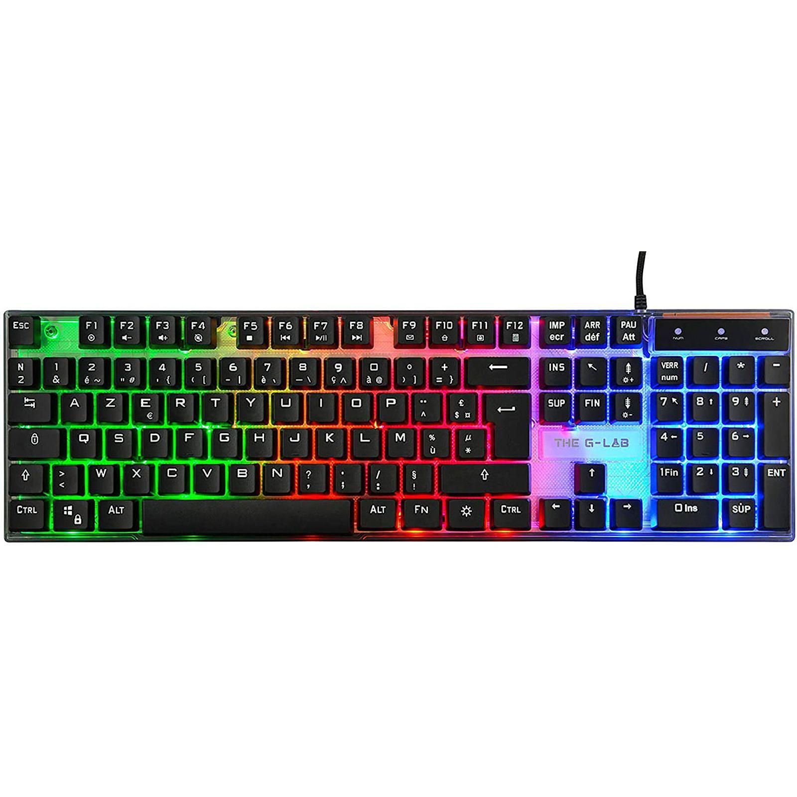 The G-LAB Gaming Combo ZINC - Pack Clavier/Souris - grosbill-pro.com - 4