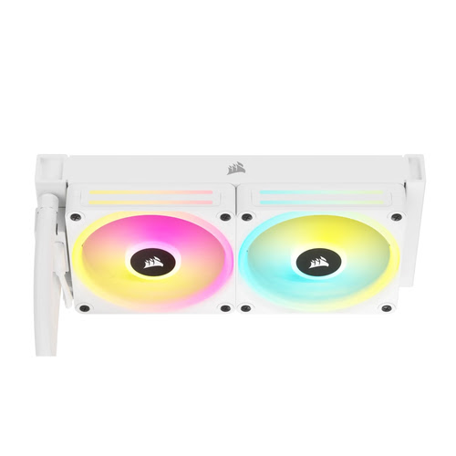 Corsair iCUE LINK H100i RGB 240 Blanc - Watercooling Corsair - 2