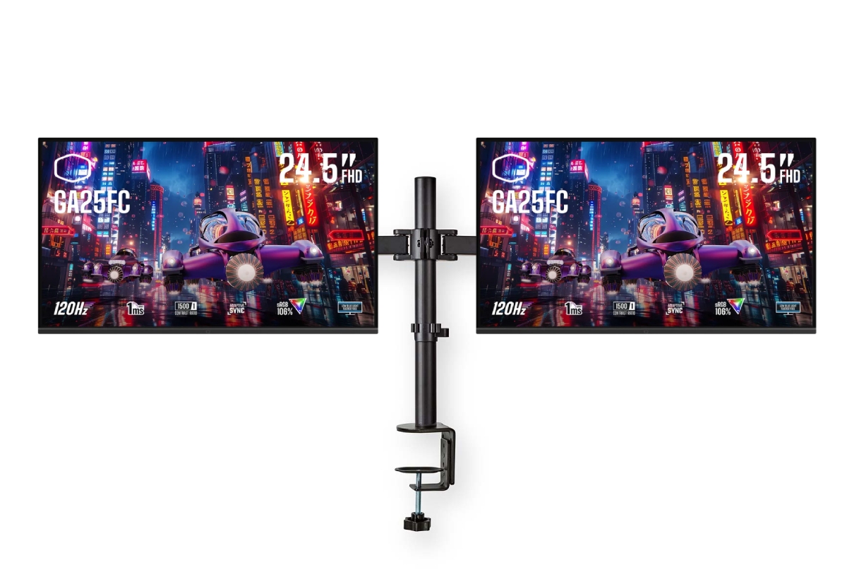 2 x GA25FC 24.5" FHD/120Hz/IPS/1ms+support double#