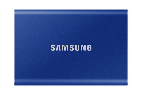 Grosbill Disque SSD externe Samsung Samsung T7 500 GB BLUE