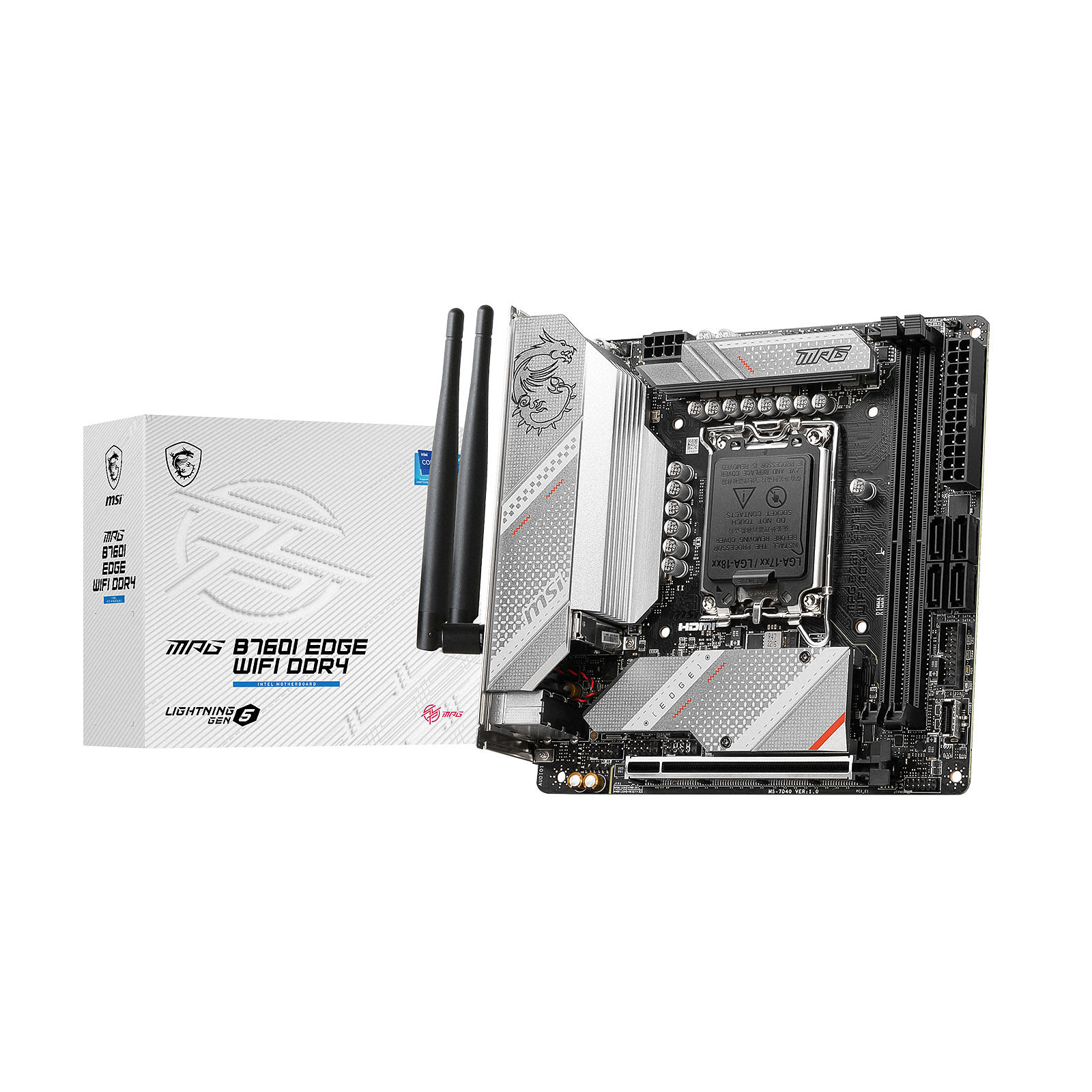 Carte Mère MSI MPG Z490 Gaming Edge Wifi (Intel LGA 1200) pour  professionnel, 1fotrade Grossiste informatique