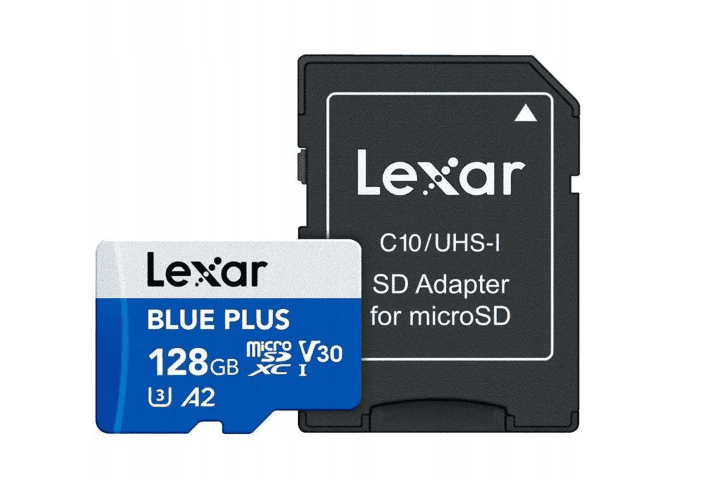 Micro SDXC 128Go Class 10 +Adapt LMSBLPL128G-BNANG