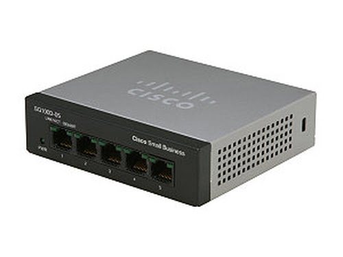 Grosbill Switch Cisco Small Business SF110D-05 - 5 (ports)/10/100/Sans POE/Non manageable