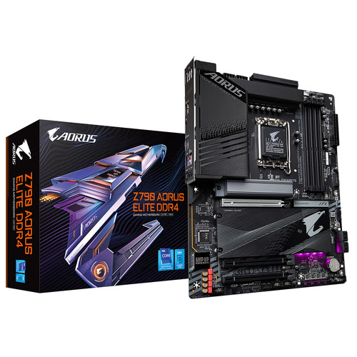 Grosbill Carte mère Gigabyte Z790 AORUS ELITE DDR4 - Z790/LGA1700/DDR4/ATX