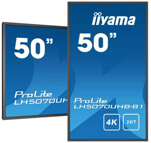 Iiyama LH5070UHB-B1 (LH5070UHB-B1) - Achat / Vente Affichage dynamique sur grosbill-pro.com - 4