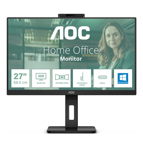 Grosbill Ecran PC AOC Q27P3CW 27IN IPS QHD 350CD/4MS