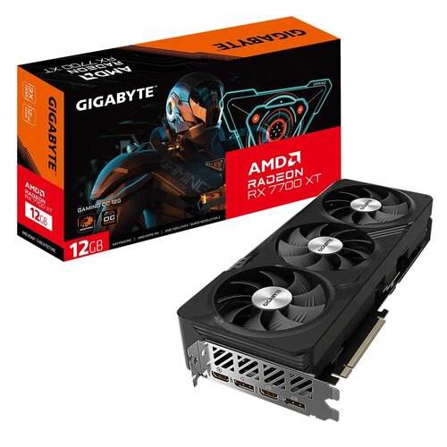 Grosbill Carte graphique Gigabyte Radeon RX 7700 XT Gaming OC 12G