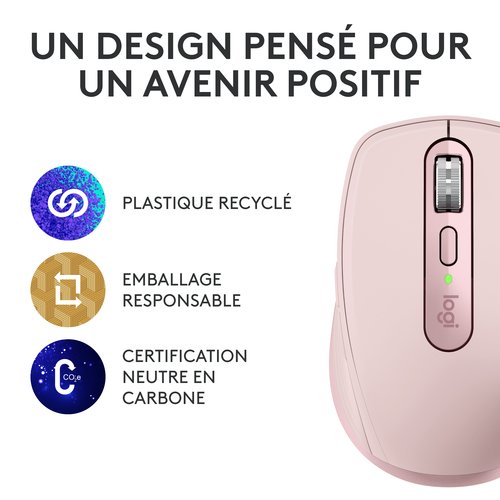 Logitech MX ANYWHERE 3S Rose - Souris PC Logitech - grosbill-pro.com - 15