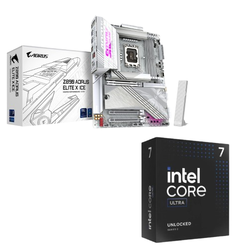Bundle Z890 A ELITE X ICE + Core Ultra 7 265K#