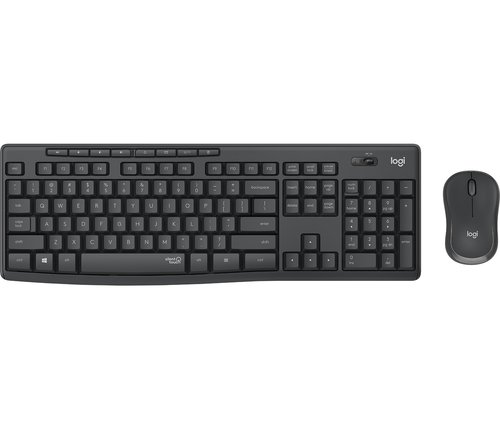 Grosbill Pack Clavier/Souris Logitech MK295 Silent Wireless Combo GRAPHITE